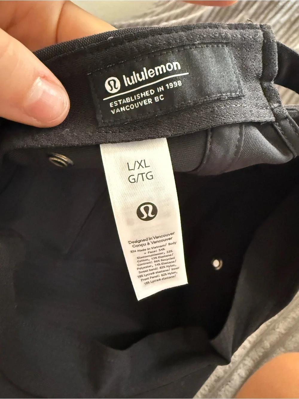 Lululemon Five-Panel Hat Black